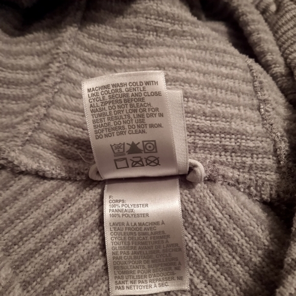 Avalanche Womens Hooded Sweatshirt Size Small Gray - Picture 11 of 11